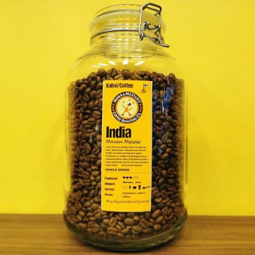 India Monsoon Malabar monsuuni-ikäännytetty kahvi